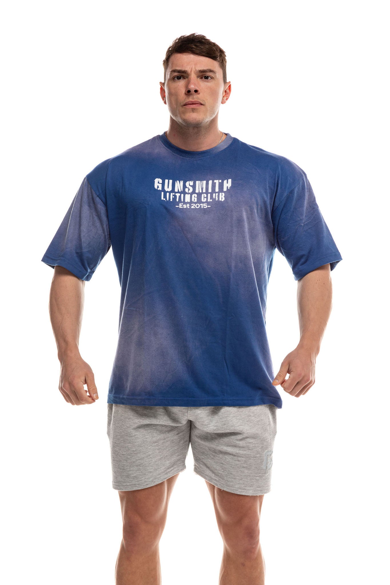 Lifting Club Acid Wash Oversized T-Shirt - Gunsmith Fitness