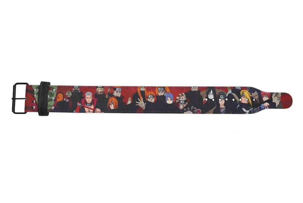 Akatsuki Members Custom Weightlifting Belt - Gunsmith Fitness