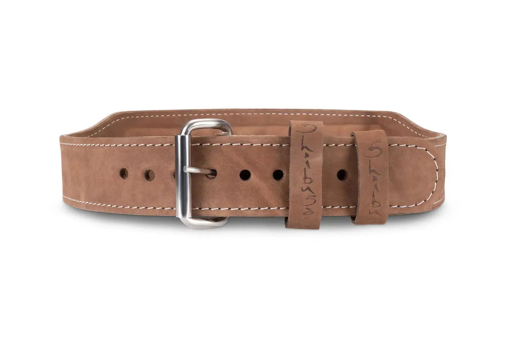 6 Inch Shibusa Premium Leather Lifting Belt - Gunsmith Fitness