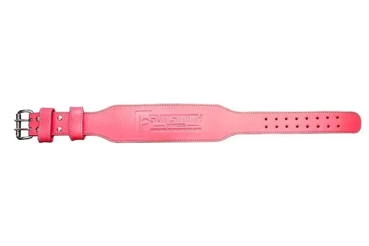 Apex 4 Inch Pink Olympic Belt - Gunsmith Fitness