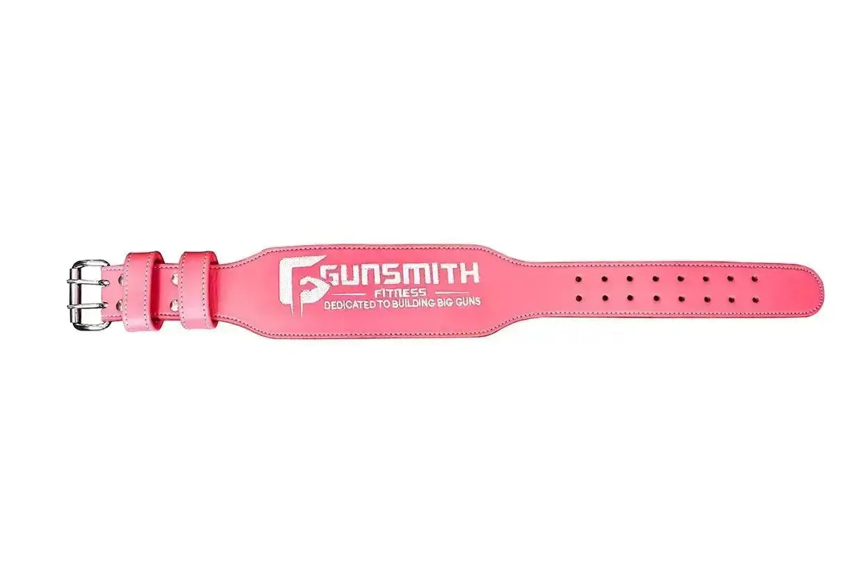 Apex 4 Inch Pink Olympic Belt - Gunsmith Fitness