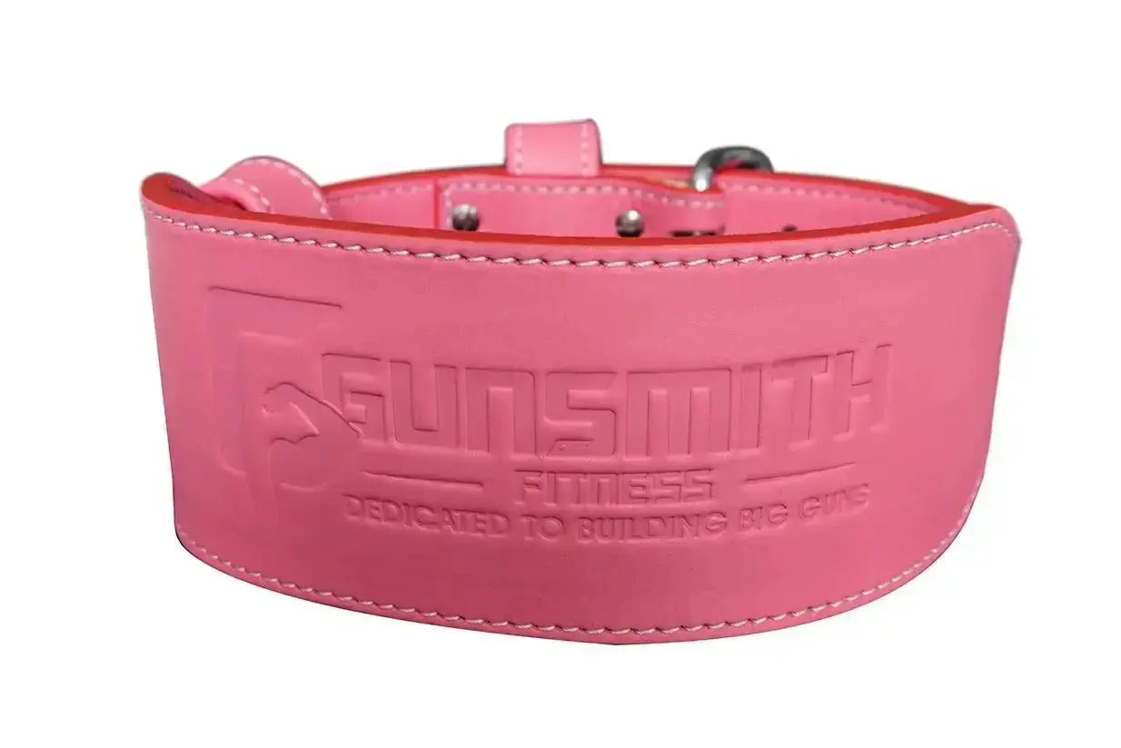 Apex 4 Inch Pink Olympic Belt - Gunsmith Fitness