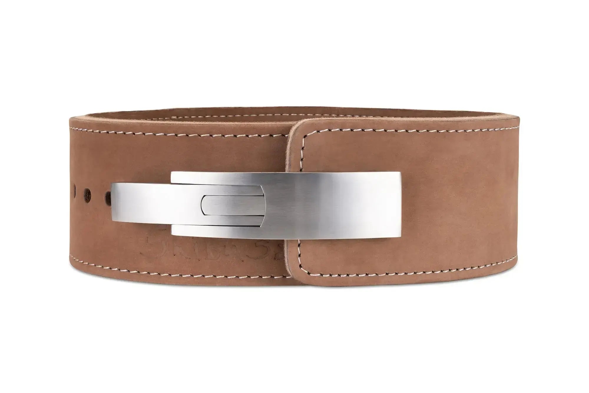Shibusa Brown Leather Lever Belt - Gunsmith Fitness