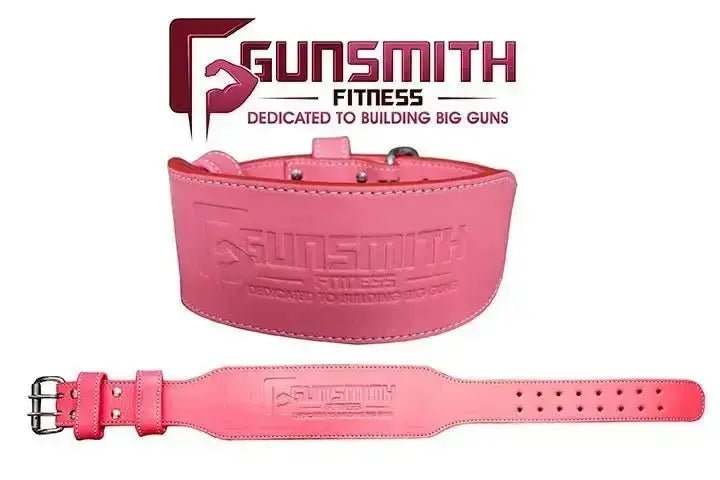 Apex 4 Inch Pink Olympic Belt - Gunsmith Fitness
