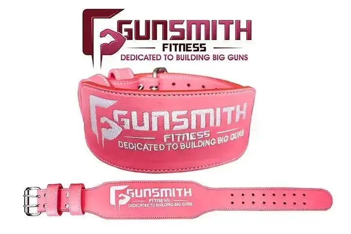 Apex 4 Inch Pink Olympic Belt - Gunsmith Fitness