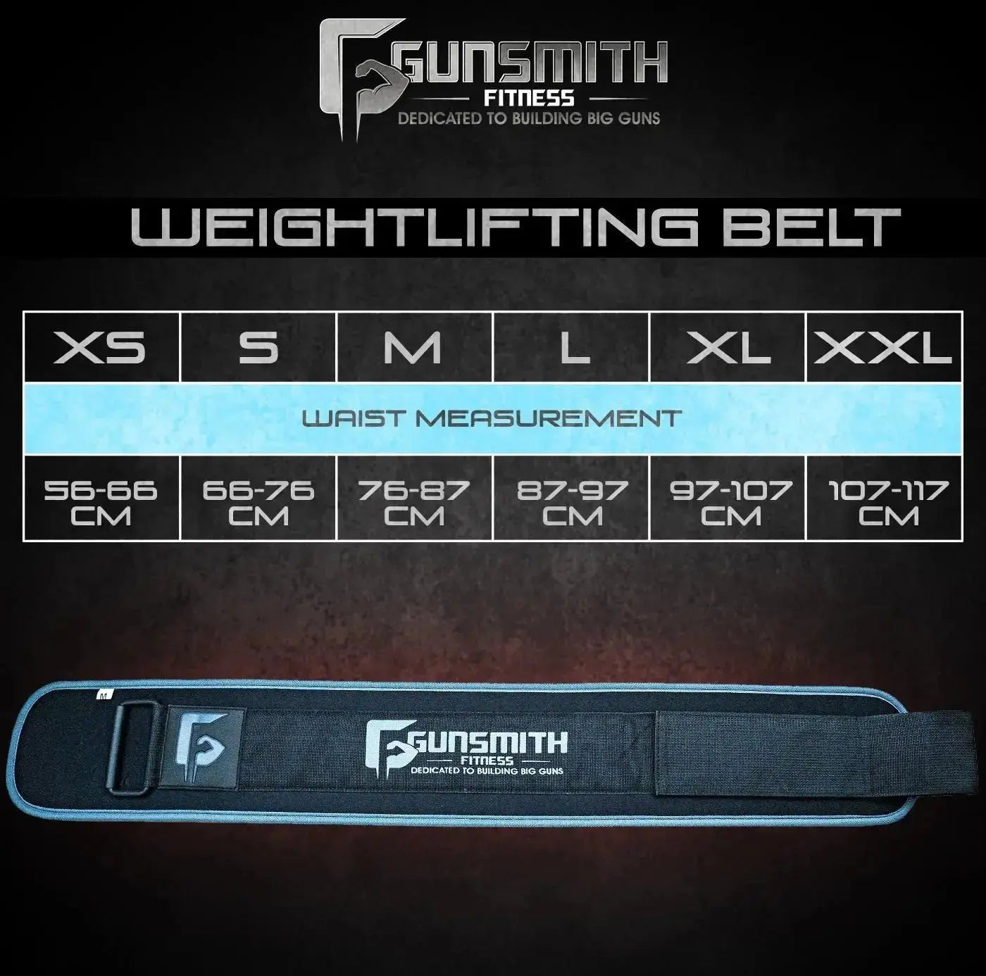 Nylon Self-Locking Weightlifting Belt - Gunsmith Fitness